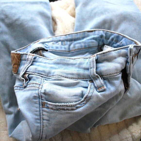 American Eagle Next Level Stretch Hi Rise Jegging Jeans 000 - Picture 9 of 10